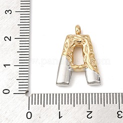 26Pcs 304 Stainless Steel Alphabet Pendants&nbsp;STAS-Z170-01GP