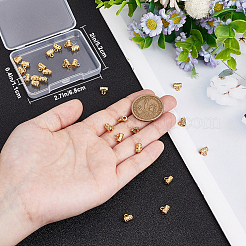 30Pcs Brass Tube Bails&nbsp;KK-BBC0015-15