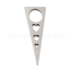 Non-Tarnish 201 Stainless Steel Pendants&nbsp;STAS-A066-11P