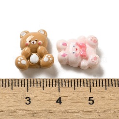 Opaque Resin Decoden Cabochons&nbsp;RESI-G090-04