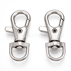 Alloy Swivel Lobster Claw Clasps&nbsp;PALLOY-T088-01P