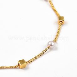 Brass Beaded Bracelets&nbsp;BJEW-JB05354