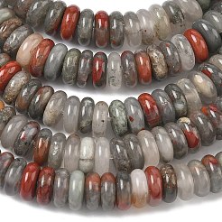 Natural African Bloodstone Beads Strands&nbsp;G-G329-A02-3x8mm