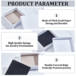 Texture Paper Jewelry Gift Boxes&nbsp;OBOX-NB0001-10D-01