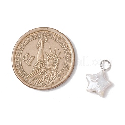 Natural Keshi Pearl Charms&nbsp;PALLOY-JF04242-01