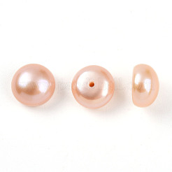 Grade 6A Natural Cultured Freshwater Pearl Beads&nbsp;PEAR-N018-6A-9095B
