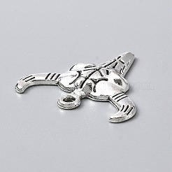 Tibetan Style Alloy Pendants&nbsp;LS-PALLOY-WH0101-04AS