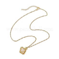 3Pcs 3 Sizes 304 Stainless Steel Singapore Chain Macrame Pouch Necklace Making&nbsp;NJEW-JN05070-02