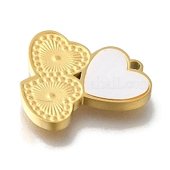 Ion Plating(IP) 304 Stainless Steel Manual Polishing Charms&nbsp;STAS-M059-06G-02