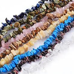 Natural Mixed Gemstone Beads Strands&nbsp;G-K220-01