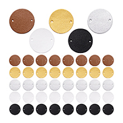 50Pcs 5 Colors PU Leather Labels&nbsp;DIY-PH0030-33A