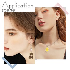 24Pcs 8 Styles Zinc Alloy Enamel Pendants&nbsp;ENAM-FS0004-05