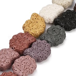Natural Lava Rock Beads Strands&nbsp;G-G347-01A