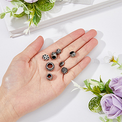8Pcs 8 Style 316 Surgical Stainless Steel Beads&nbsp;STAS-UN0046-61