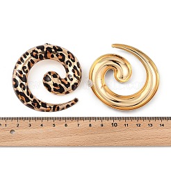 Spiral Alloy Stud Earrings&nbsp;EJEW-R021-01KCG