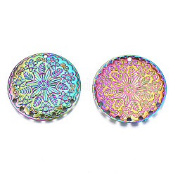 Rainbow Color Alloy Pendants&nbsp;PALLOY-N156-152-NR