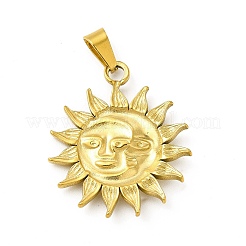 PVD Vacuum Plating 304 Stainless Steel Pendants&nbsp;STAS-A073-15G