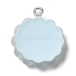 Translucent Resin Pendants&nbsp;RESI-L038-02P-04