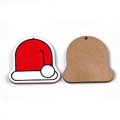 Printed Basswood Pendants&nbsp;WOOD-S045-052