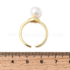 Brass Cuff Open Rings&nbsp;RJEW-C164-03A-G