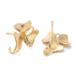 Brass Stud Earring Findigs&nbsp;KK-F855-27G