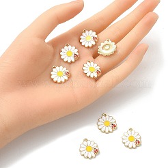 Eco-Friendly Alloy Enamel Pendants&nbsp;ENAM-YW0003-54