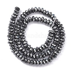 Non-Magnetic Synthetic Hematite Beads Strands&nbsp;X-G-Q422