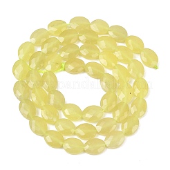 Natural Lemon Jade Beads Strands&nbsp;G-H349-A01-11