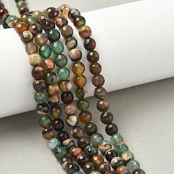 Natural Agate Beads Strands&nbsp;G-C082-A01-52