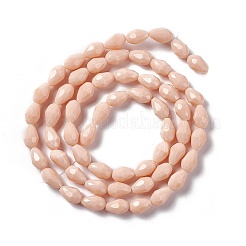 Faceted Glass Beads Strands&nbsp;GLAA-E037-02-M