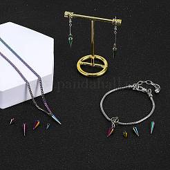 40Pcs 4 Style 304 Stainless Steel Pendants&nbsp;STAS-SZ0002-98