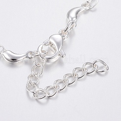 Trendy 304 Stainless Steel Link Chain Bracelets&nbsp;BJEW-I243-31S