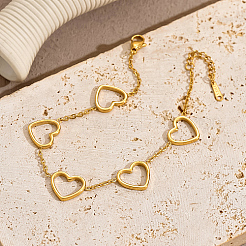 201 Stainless Steel Link Chain Bracelets&nbsp;GP5387