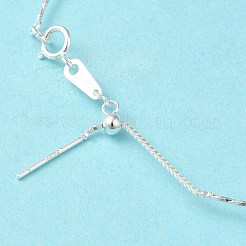 925 Sterling Silver Twisted Bracelets&nbsp;BJEW-G680-01S