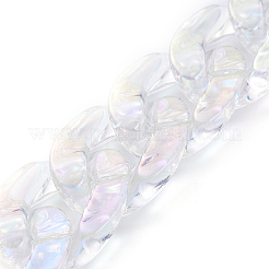 Handmade Acrylic Curb Chains&nbsp;X-AJEW-JB00569-05