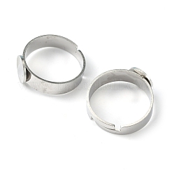 Tarnish Resistant 304 Stainless Steel Ring Shanks&nbsp;STAS-B018-304