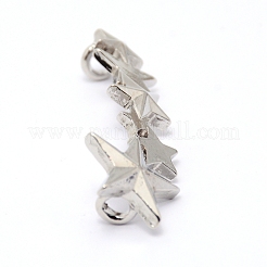 Zinc Alloy Shoe Buckle Clips&nbsp;PALLOY-SZC0001-10B