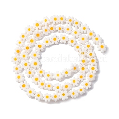 Handmade Millefiori Glass Bead Strands&nbsp;LAMP-J035-6mm-44