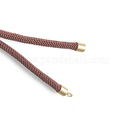 Nylon Twisted Cord Bracelet Making&nbsp;MAK-M025-138