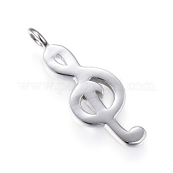 Tarnish Resistant 316 Surgical Stainless Steel Pendants&nbsp;X-STAS-P112-05P