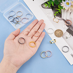 24Pcs 6 Colors Brass Bead Frame&nbsp;FIND-PH0009-17