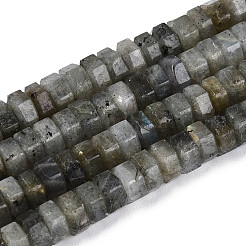 Natural Labradorite Beads Strands&nbsp;G-N357-14A-07