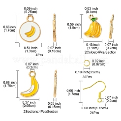 DIY Banana Dangle Earrings&nbsp;DIY-FS0006-04