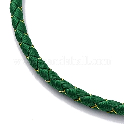 Polyester Cord Braided Bracelet Makings&nbsp;MAK-Z003-01P-21