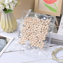 150Pcs 3 Styles Printed Wood Beads&nbsp;WOOD-GF0001-98