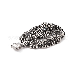 304 Stainless Steel Big Pendants&nbsp;STAS-E158-03AS