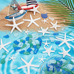 Starfish/Sea Star Opaque Resin Sea Animal Decoden Cabochons&nbsp;RESI-NB0002-06