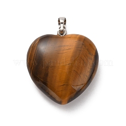 Natural Tiger Eye Pendants&nbsp;G-B042-02P-06