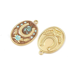 304 Stainless Steel Enamel Pendants&nbsp;X-STAS-C158-04G-03