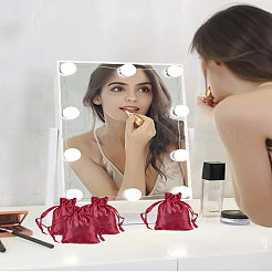 16Pcs Satin Jewelry Pouches Bags&nbsp;ABAG-LP0001-25A